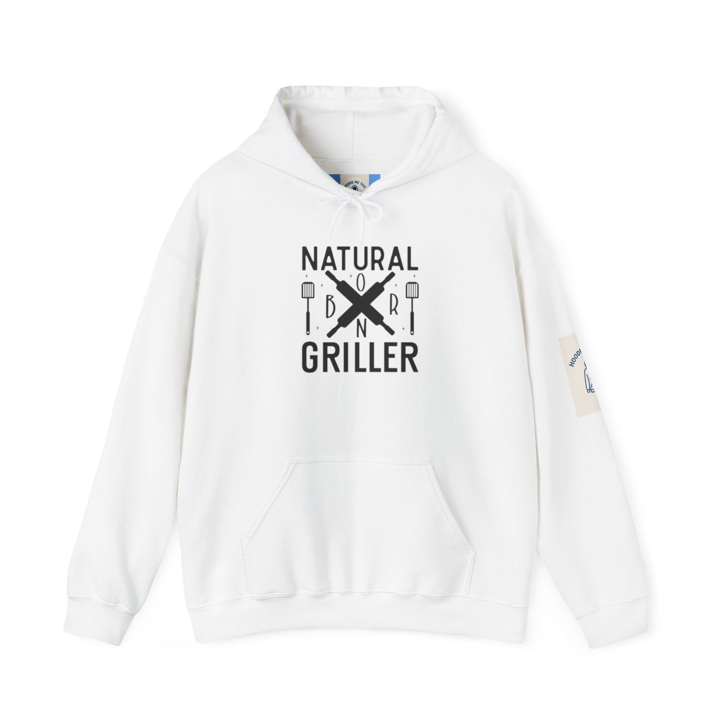 NATURAL BORN GRILLER Hoodie- Unisex Heavy Blend™ Hooded Sweatshirt