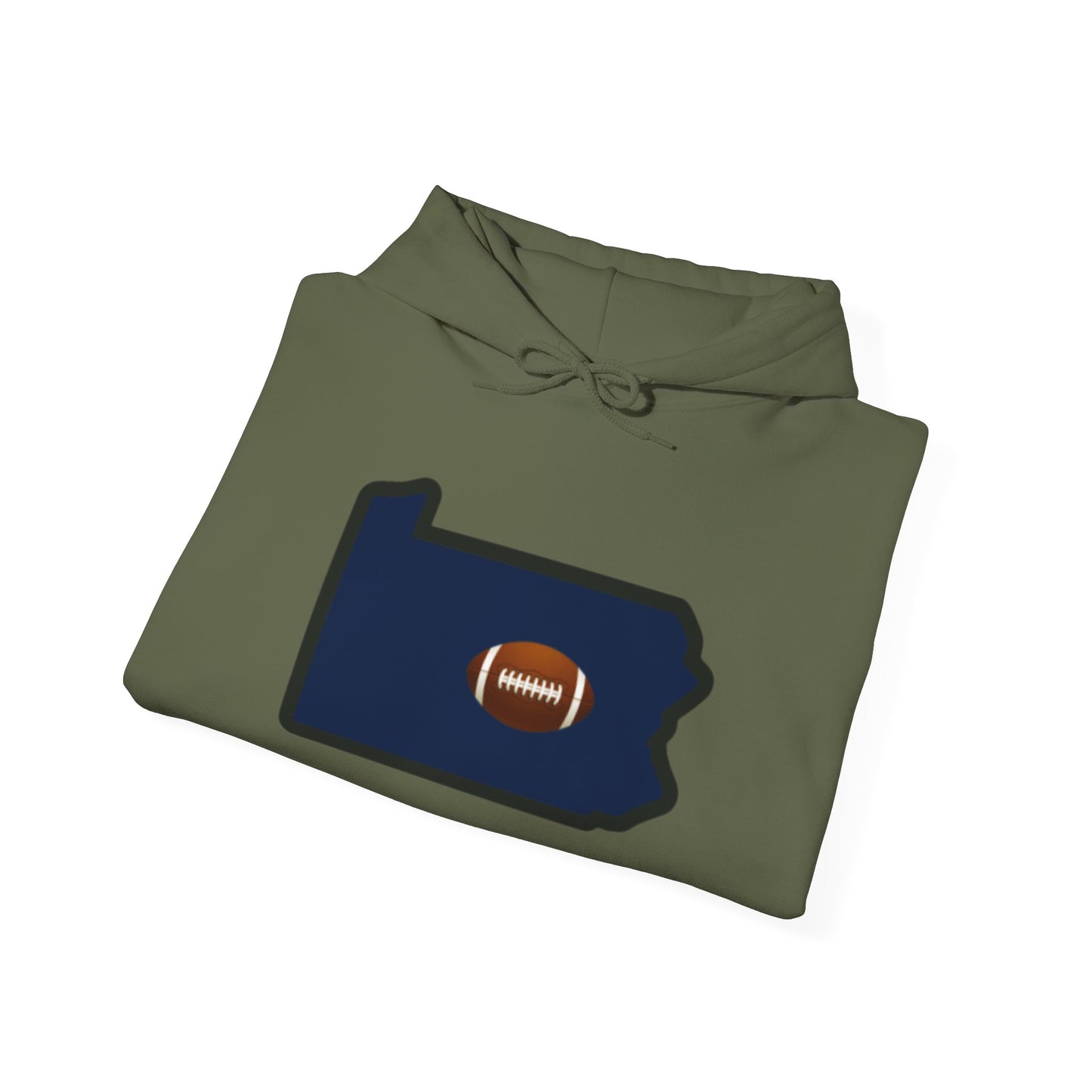 Pennsylvania Football Spirit - Unisex Heavy Blend Hooded Sweatshirt.[...]