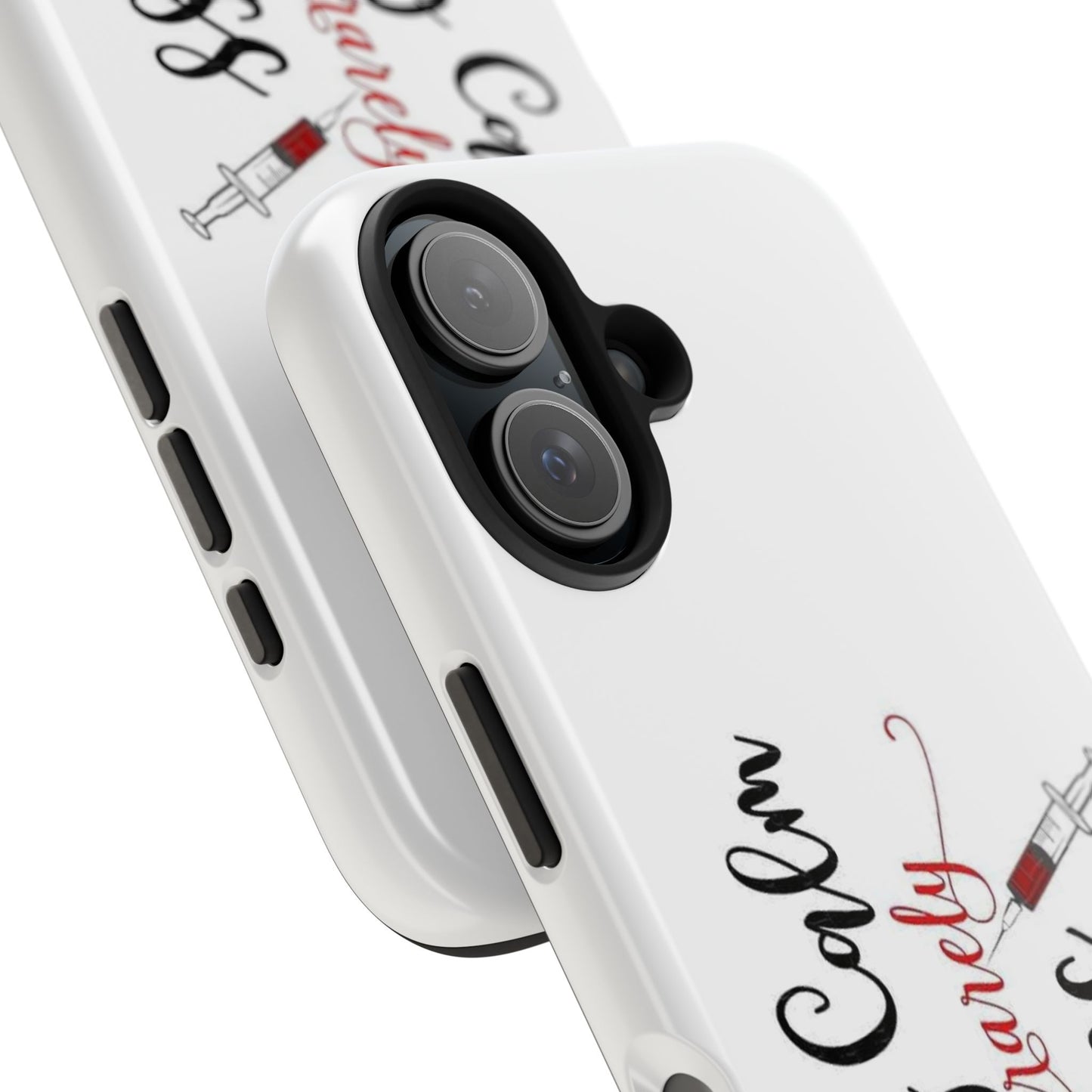 Stay Calm I Rarely Miss - Tough iPhone Cases - Choose your Size