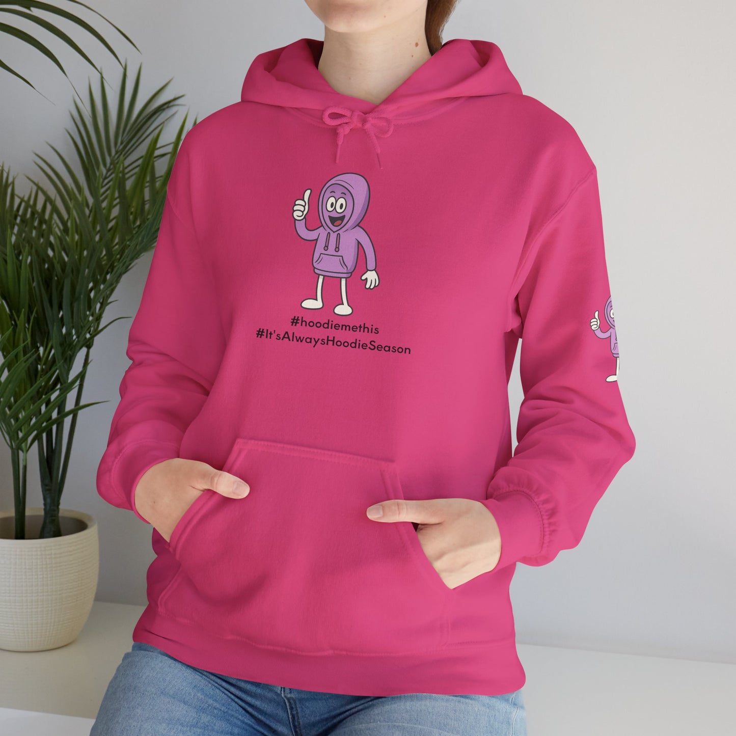 Hoodie Me This Thumbs Up - Unisex Heavy Blend™ Hooded Sweatshirt