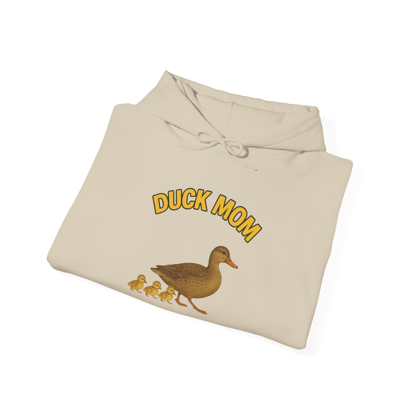 DUCK MOM - Unisex Heavy Blend Hooded Sweatshirt. Stay Warm while Feeding and watching your Ducks!  [...]
