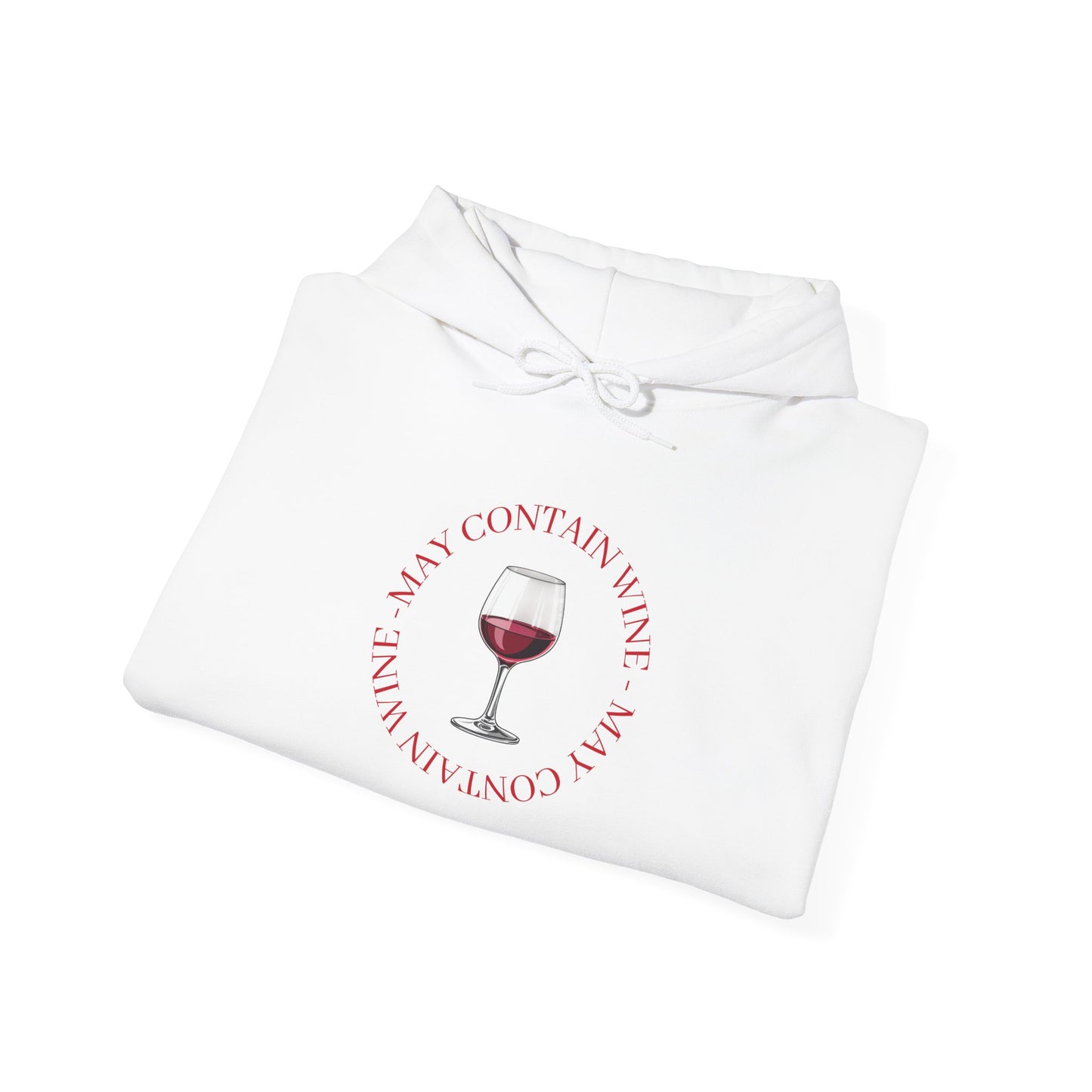 MAY CONTAIN WINE - Unisex Heavy Blend Hooded Sweatshirt, [...]