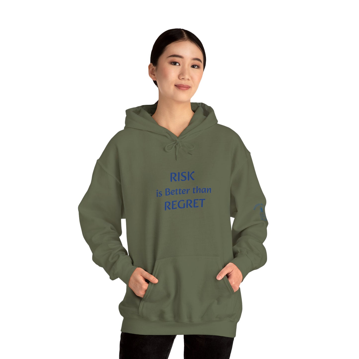 RISK is better than REGRET - Unisex Heavy Blend Hooded Sweatshirt. Stay Warm in Cozy in Winter Classrooms [...]