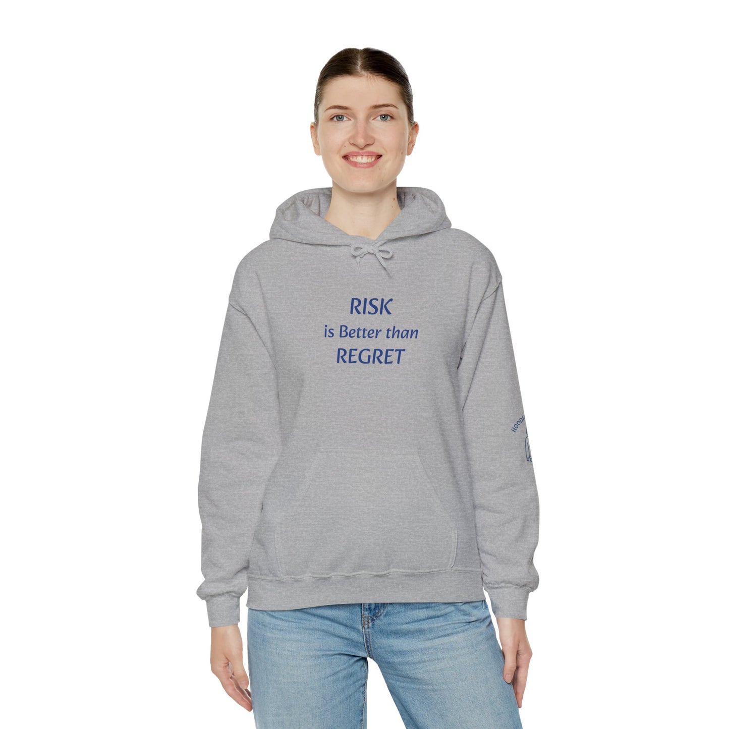 RISK is better than REGRET - Unisex Heavy Blend Hooded Sweatshirt. Stay Warm in Cozy in Winter Classrooms [...]
