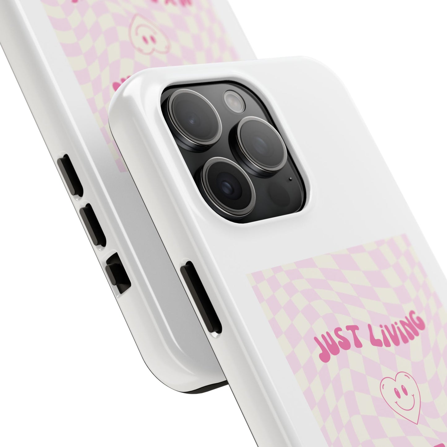 Just Living My Best Life - Tough iPhone Cases - Choose your Size