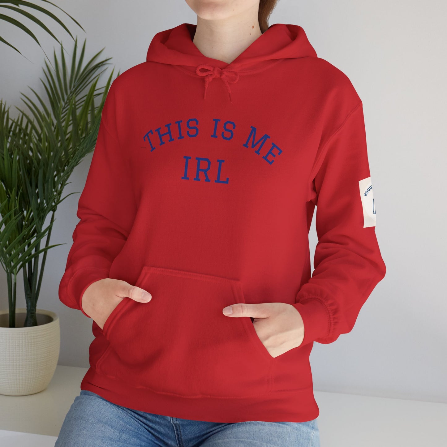 Unisex Heavy Blend Hoodie - This Is Me IRL, Cozy Gift, Casual Wear, Comfortable Sweatshirt, Everyday Style, Perfect for Teens