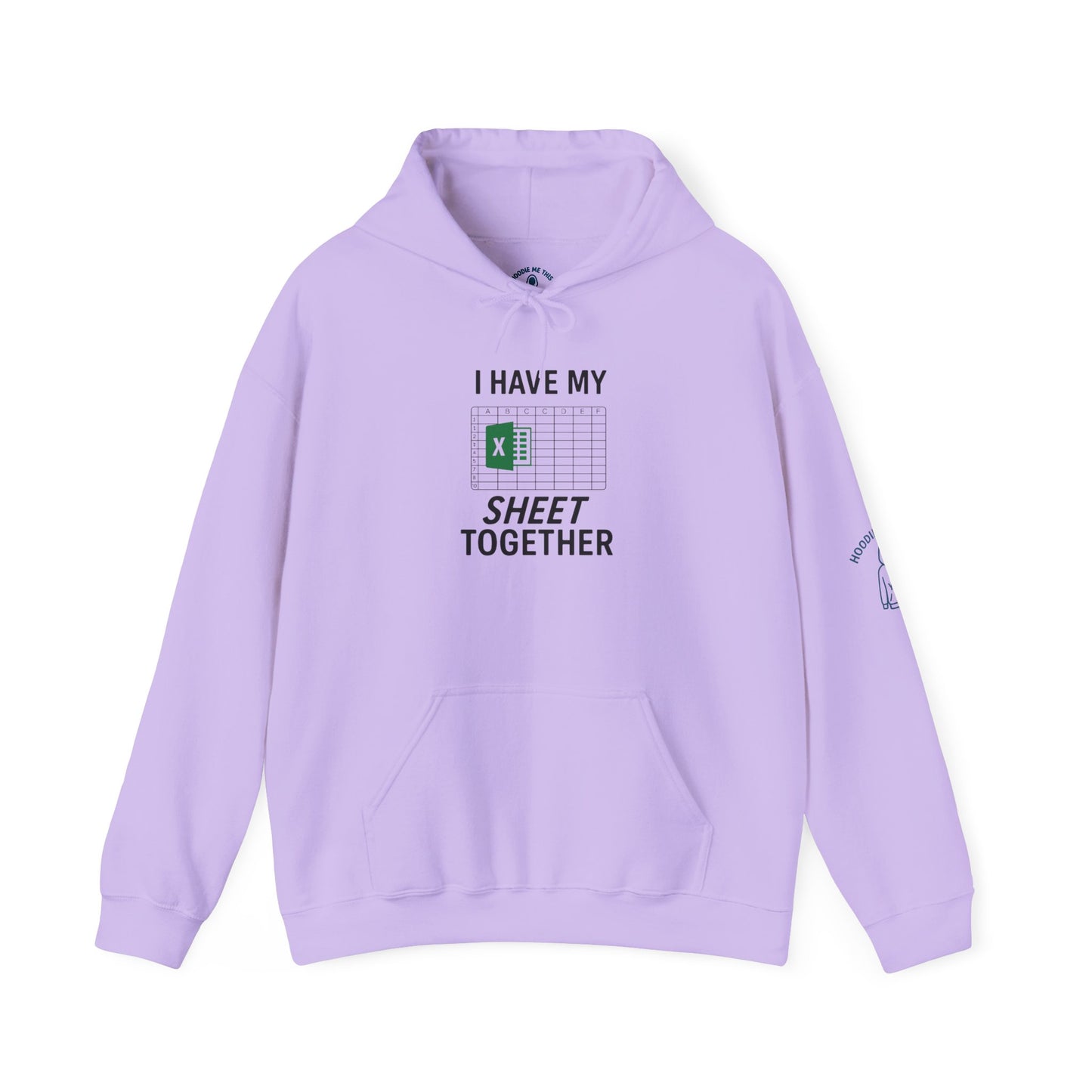 I HAVE MY SHEET TOGETHER - Unisex Heavy Blend Hooded Sweatshirt. Stay Warm and Cozy all year long [...]