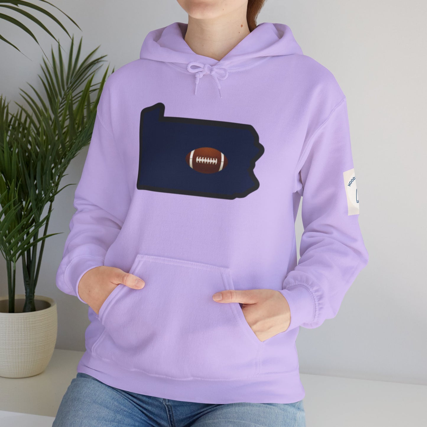 Pennsylvania Football Spirit - Unisex Heavy Blend Hooded Sweatshirt.[...]