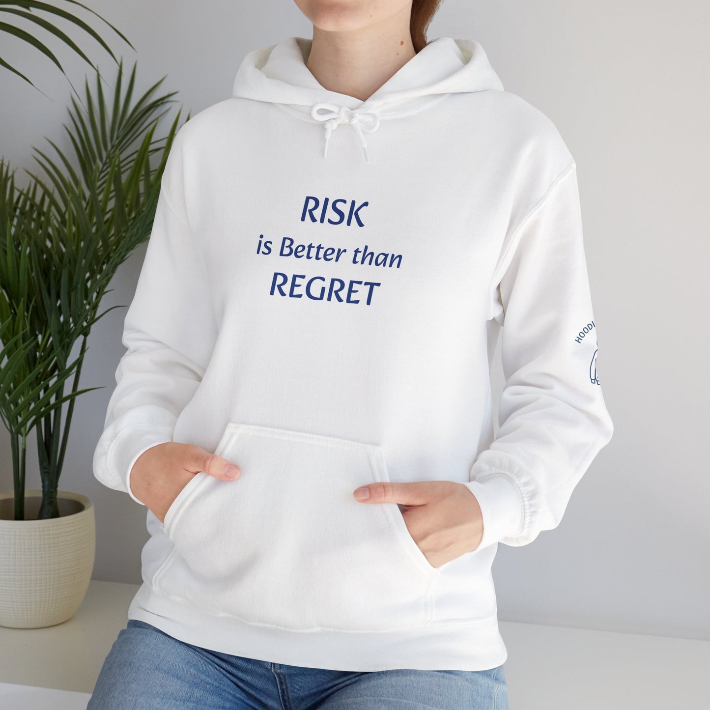RISK is better than REGRET - Unisex Heavy Blend Hooded Sweatshirt. Stay Warm in Cozy in Winter Classrooms [...]