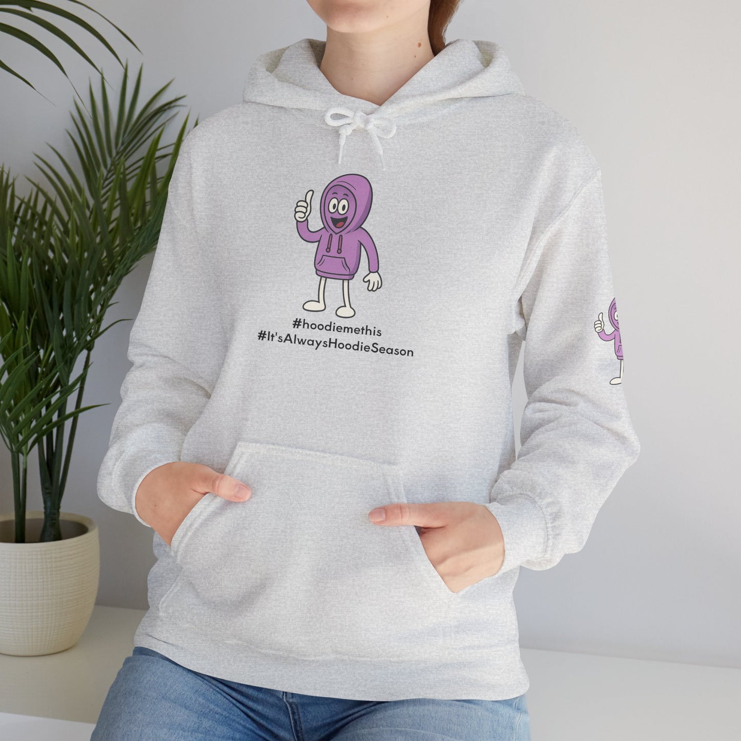 Hoodie Me This Thumbs Up - Unisex Heavy Blend™ Hooded Sweatshirt