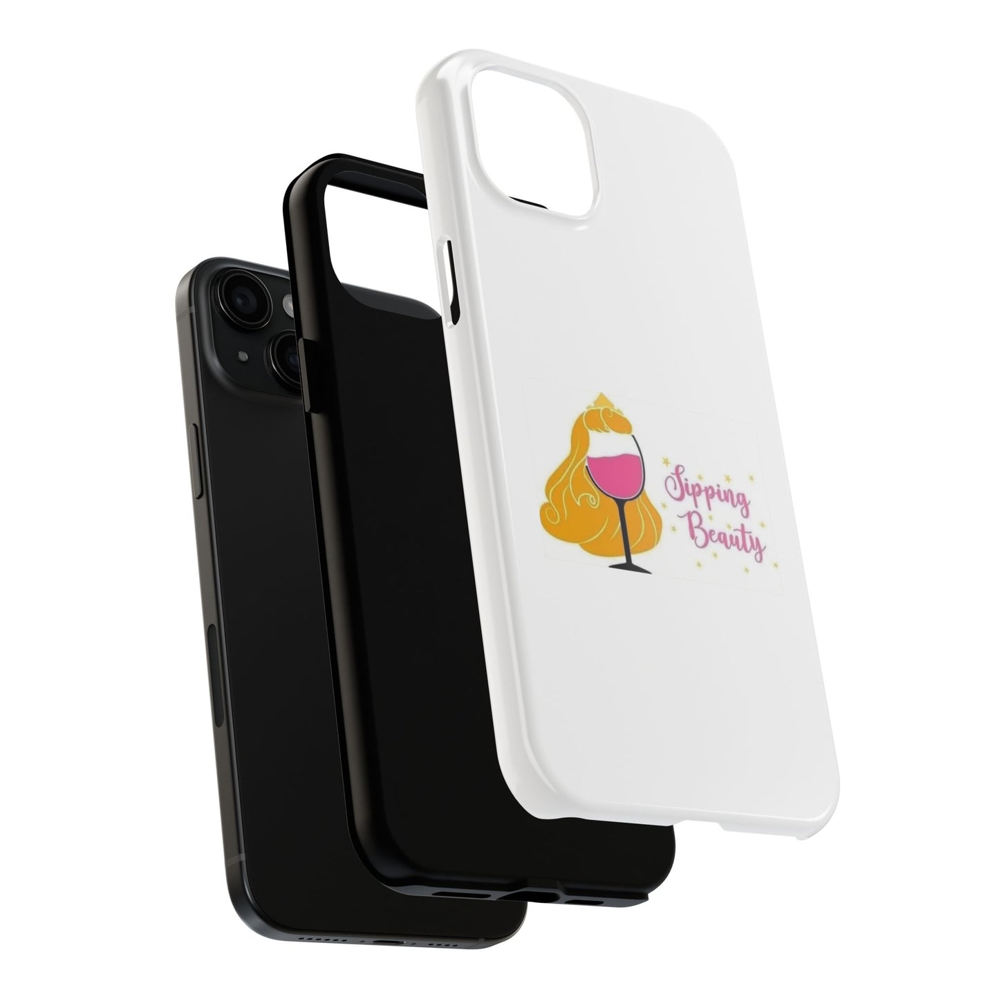 Sippin Beauty - Tough iPhone Cases - Choose your Size