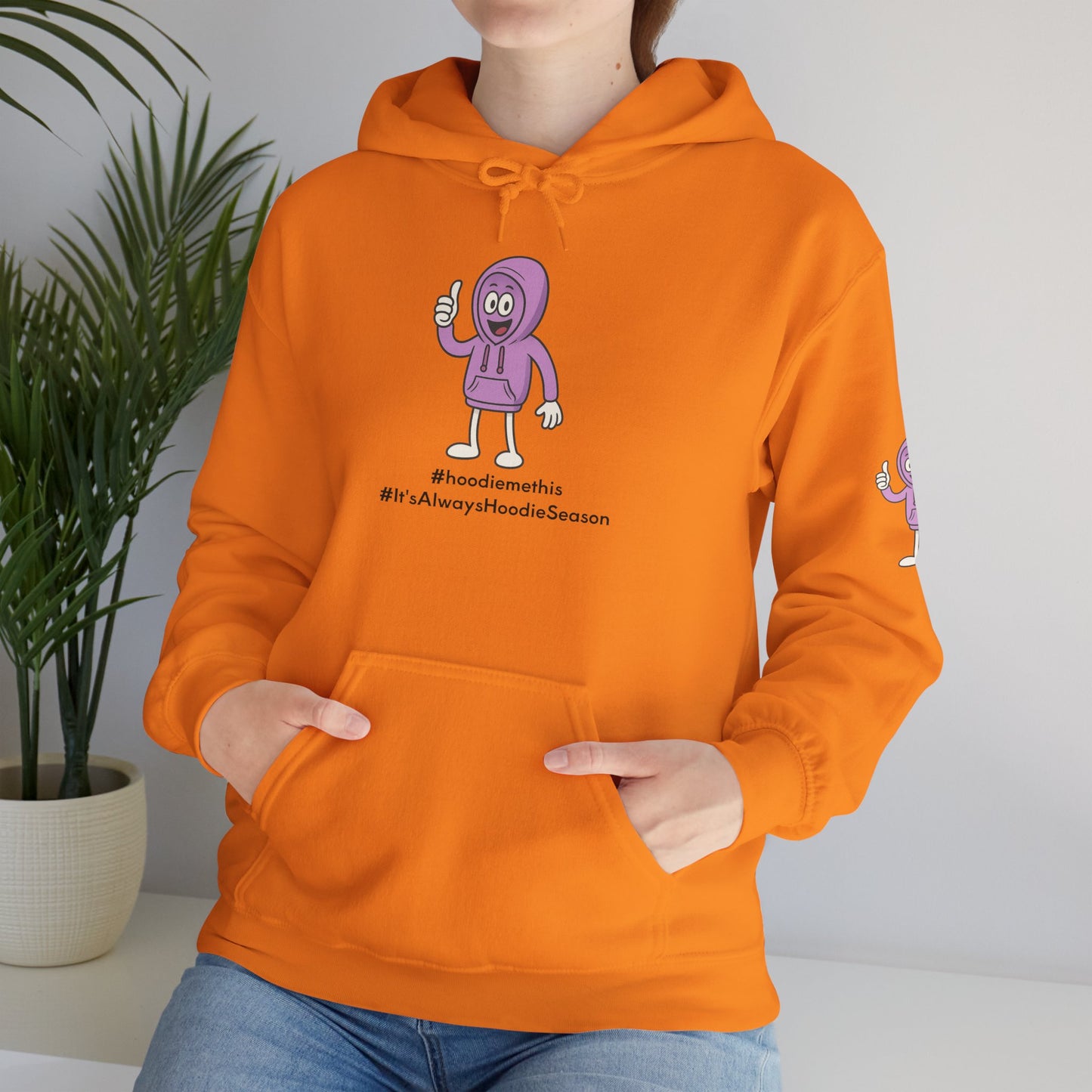 Hoodie Me This Thumbs Up - Unisex Heavy Blend™ Hooded Sweatshirt