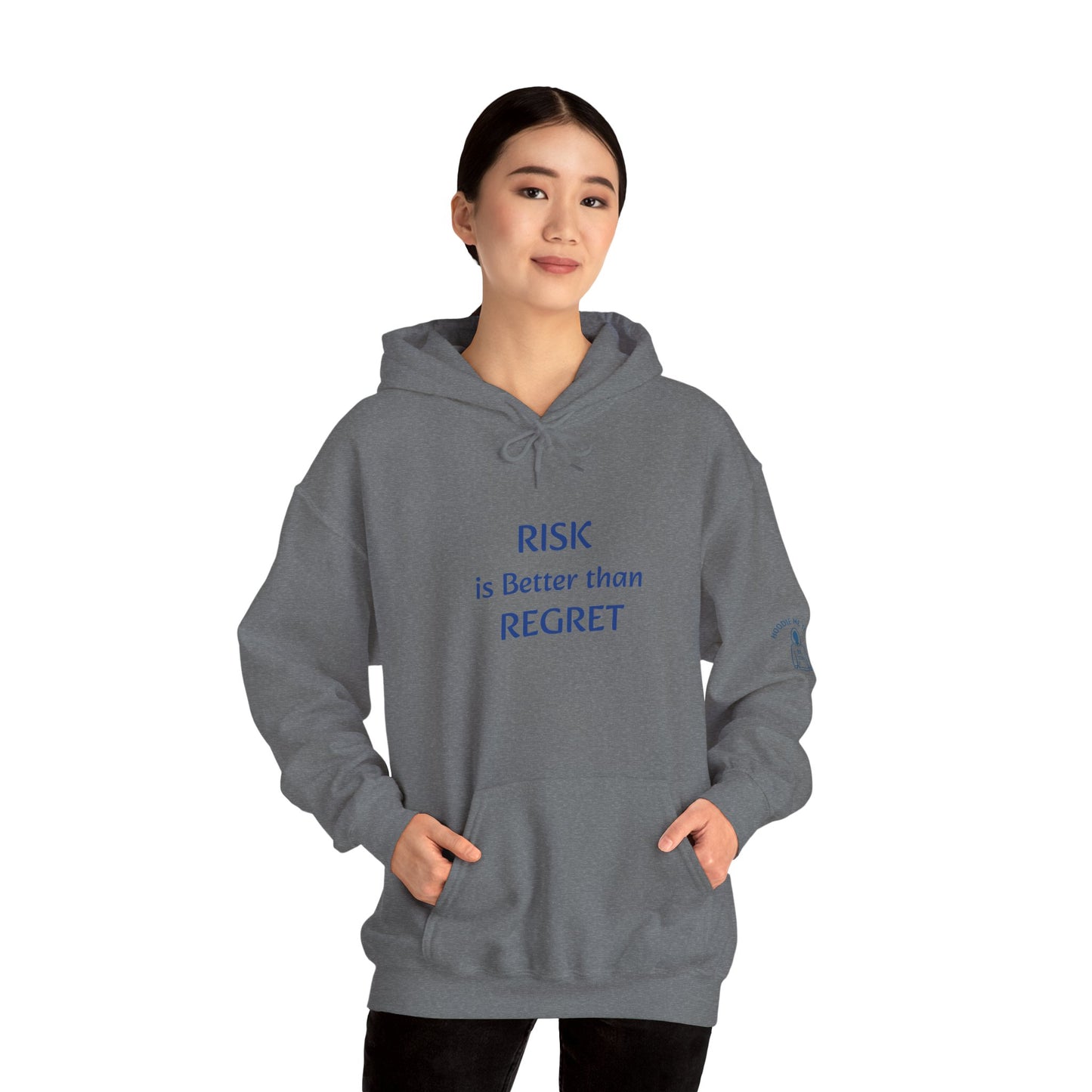 RISK is better than REGRET - Unisex Heavy Blend Hooded Sweatshirt. Stay Warm in Cozy in Winter Classrooms [...]