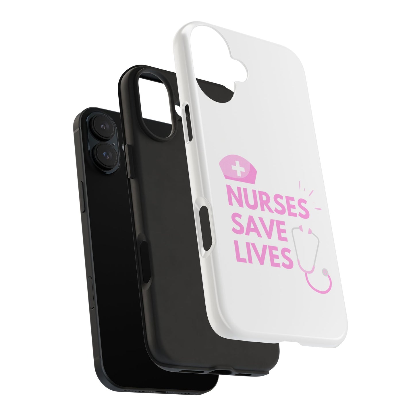 Nurses Save Lives - Tough iPhone Cases - Choose your Size