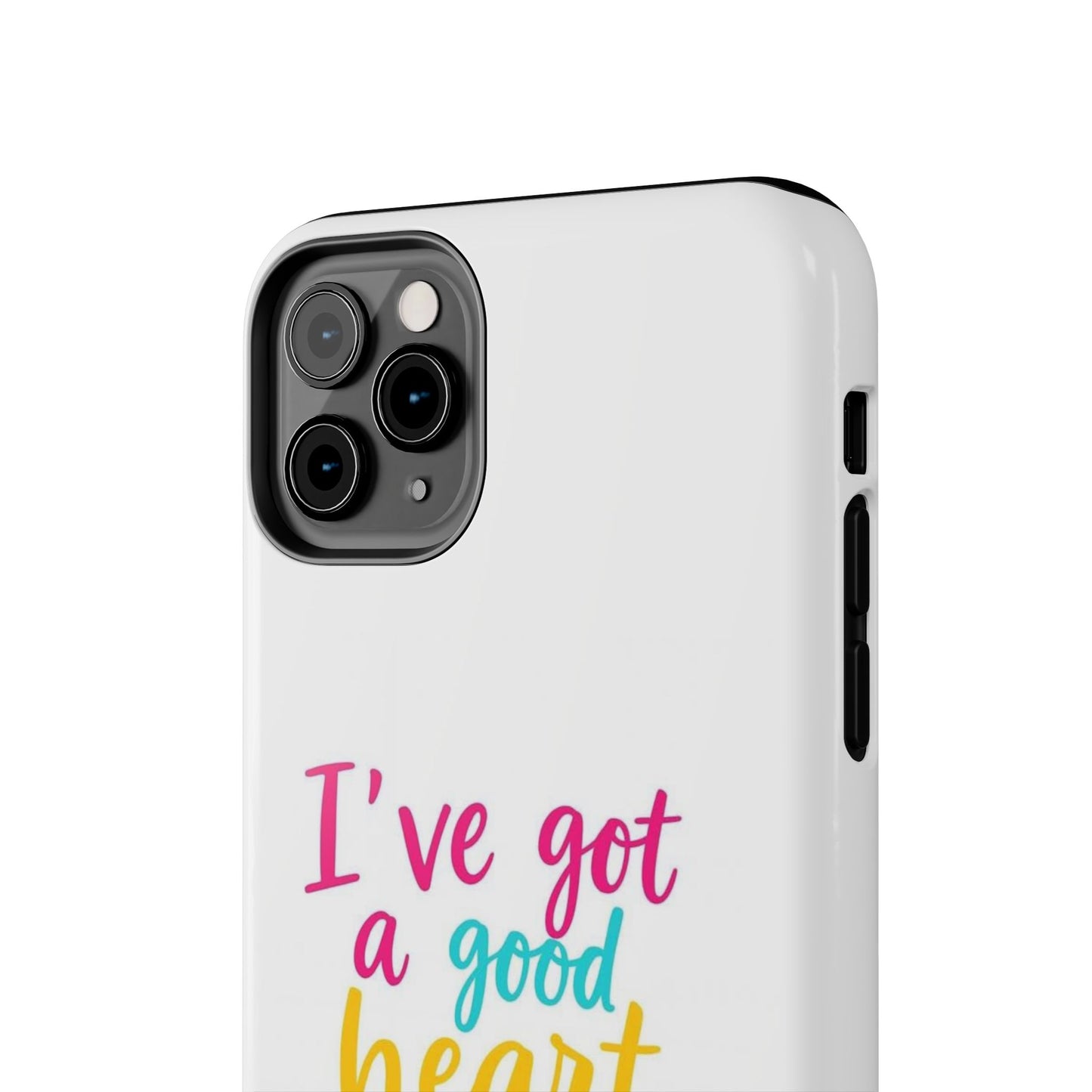 I’ve got a big heart, but this mouth - Tough iPhone Cases - Choose your Size